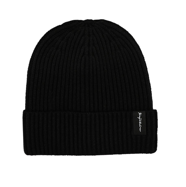 SIGNATURE BEANIE BLACK