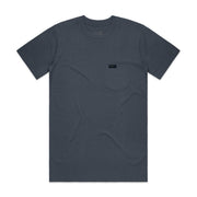 ESNTL Pocket Tee Petrol Blue