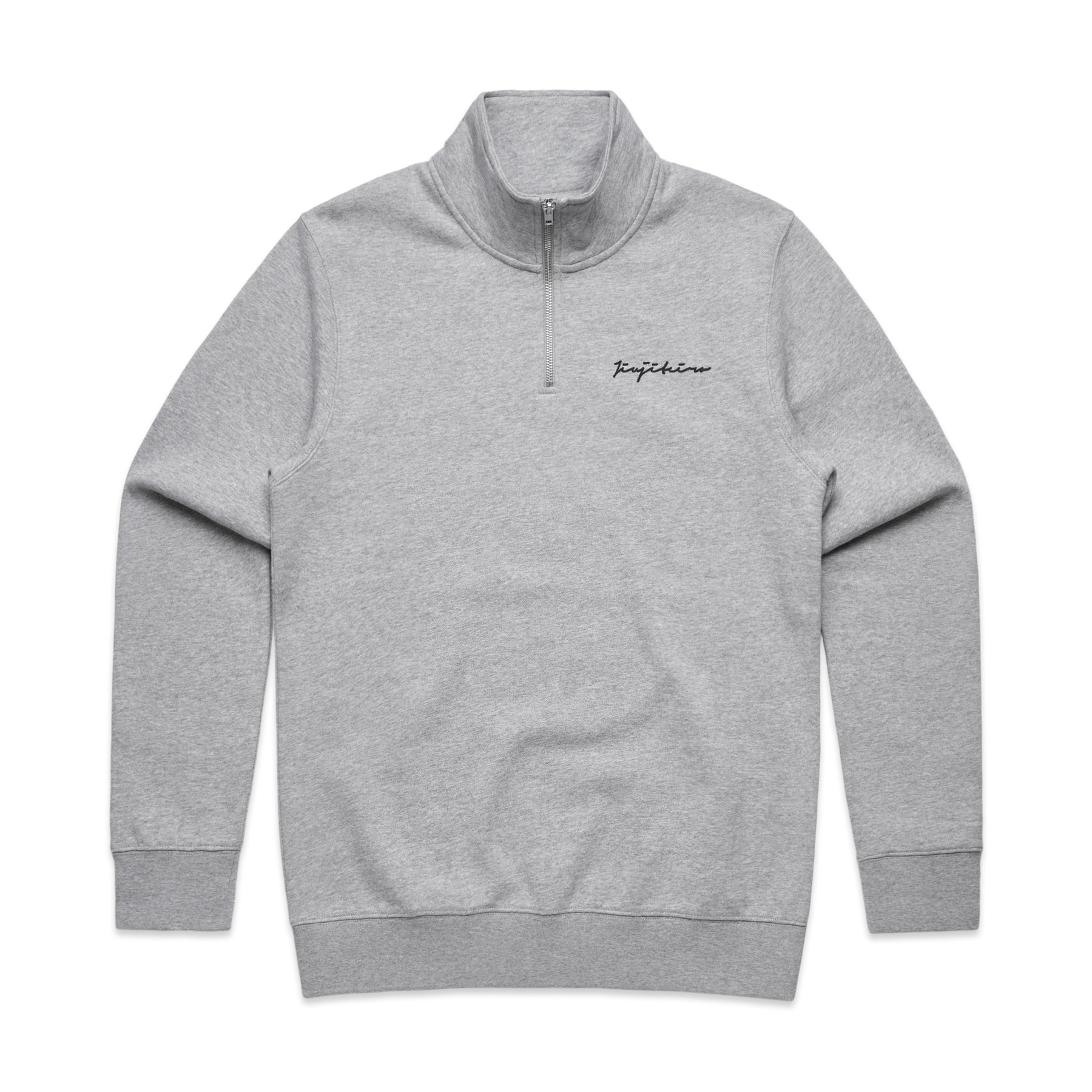 Jiujiteiro 1/2-Zip Pullover Heather Gray – BJJ lifestyle outerwear