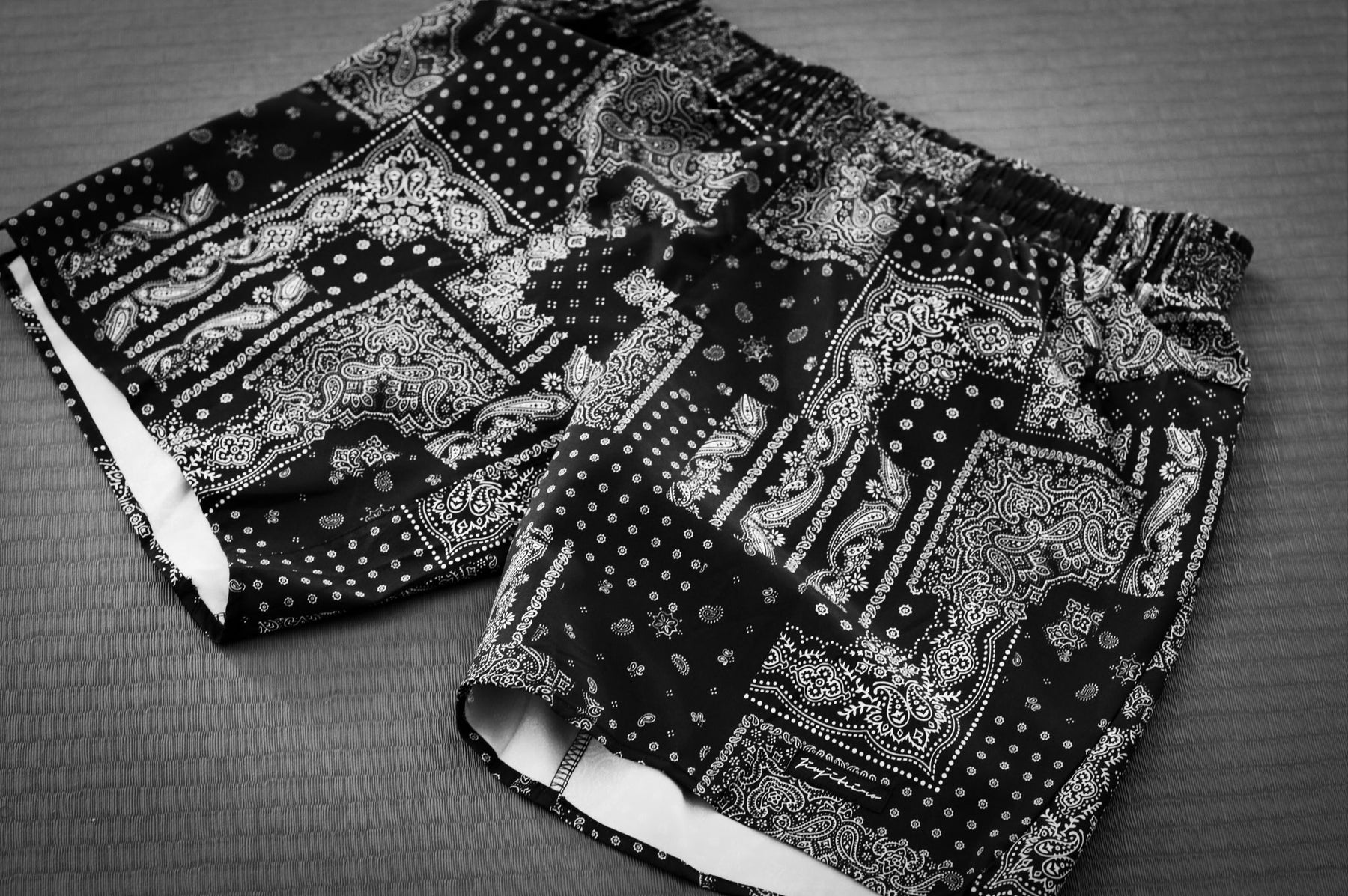 Jiujiteiro X-Train NO-GI Shorts Paisley – Grappling shorts product view