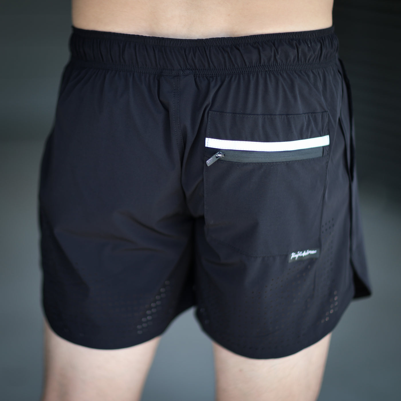 Jiujiteiro Pro Workout Shorts Black – Lifestyle shorts product view